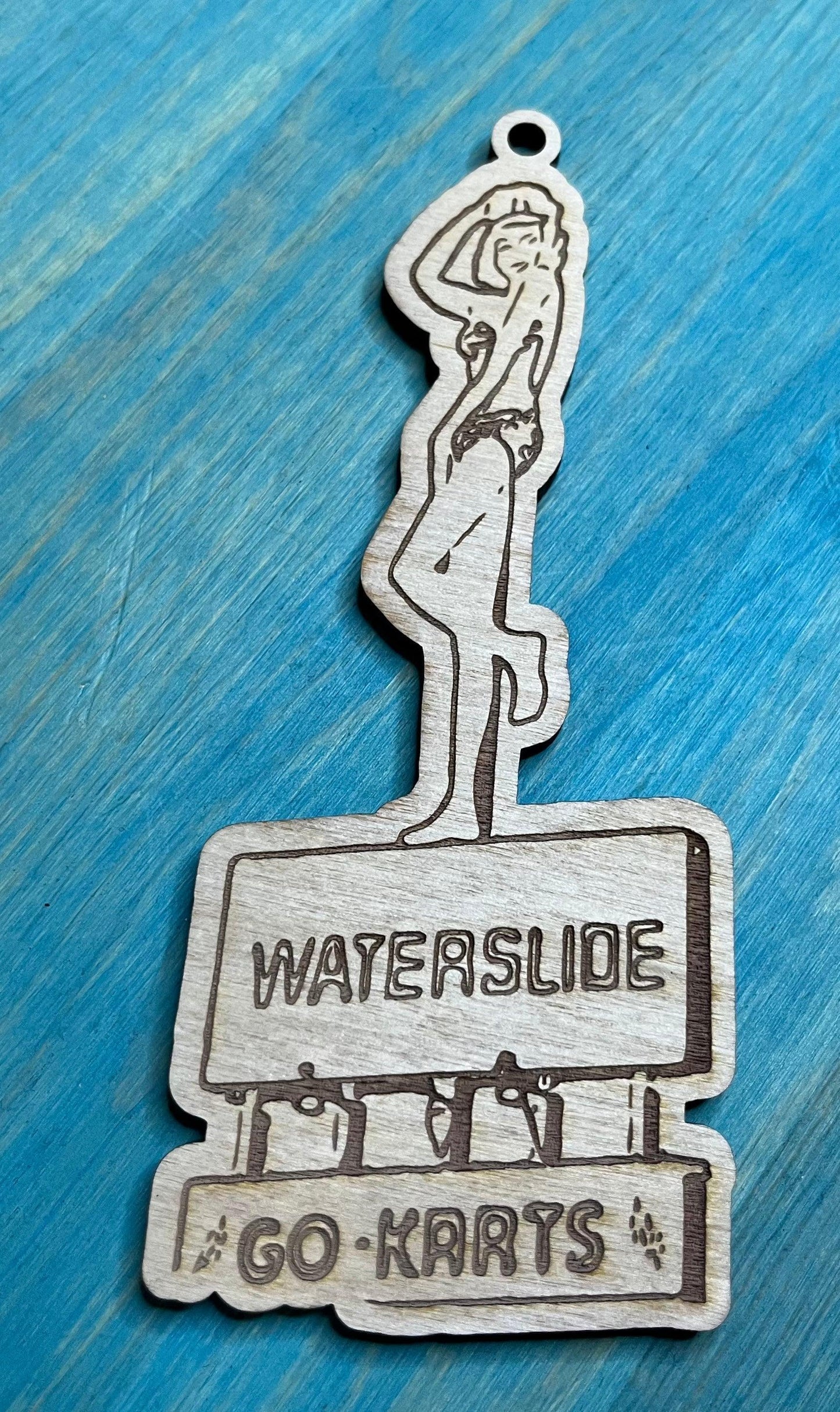 Medicine Hat Hometown Landmark Ornaments | Laser Cut Wood | Gas City Creative