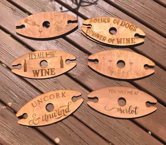 Wine Caddy - Gas City Creative Design & Event https://www.facebook.com/gascitycreative/