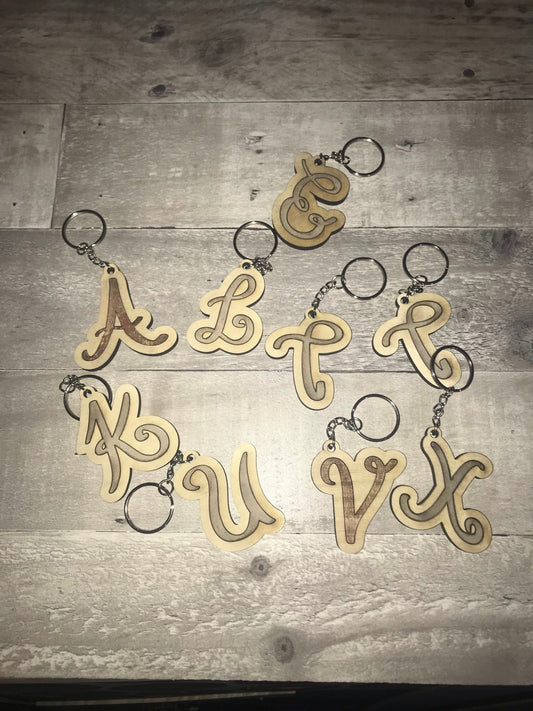 Keychains - Letters and Names - Gas City Creative Design & Event https://www.facebook.com/gascitycreative/